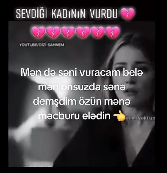 Fatimənin bıçaqlanma anı - Əvvəldən təhdid mesajları yazıbmış-Yenilənib