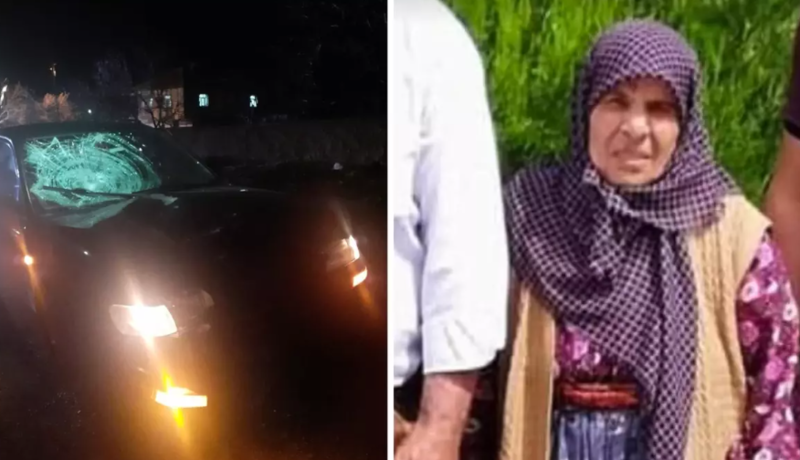 Maşın 96 yaşlı qadını vuraraq öldürdü