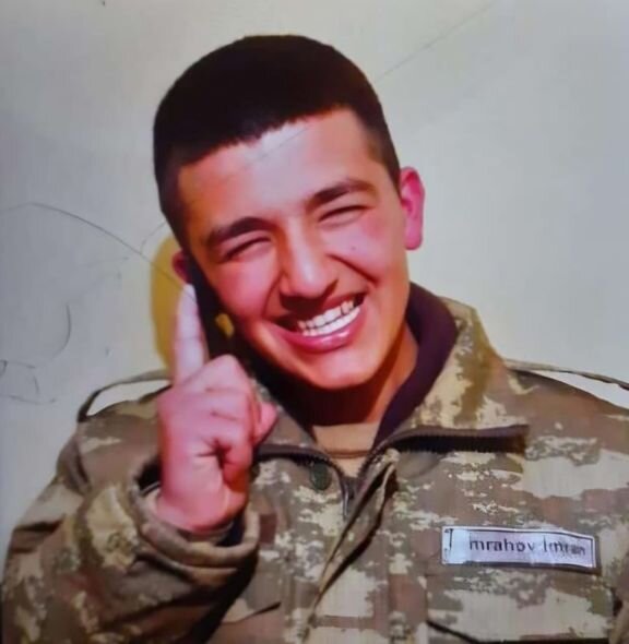 Əsgərimizlə vida mərasimi keçirilir - FOTO