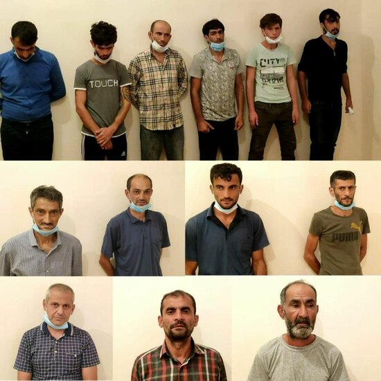 İki qardaş saxlanıldı - Üstlərindən narkotik çıxdı - FOTO