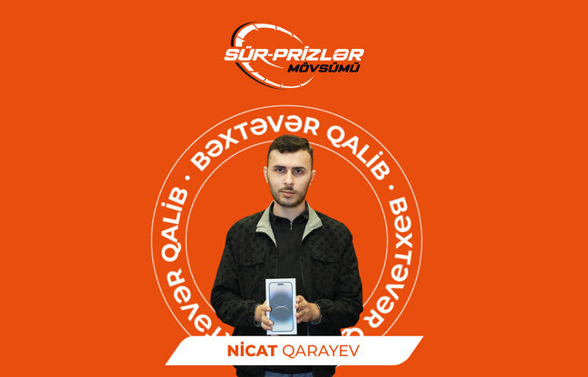 "Misli" SÜR-PRİZLƏR Mövsümü – İlk tirajın nəticələri