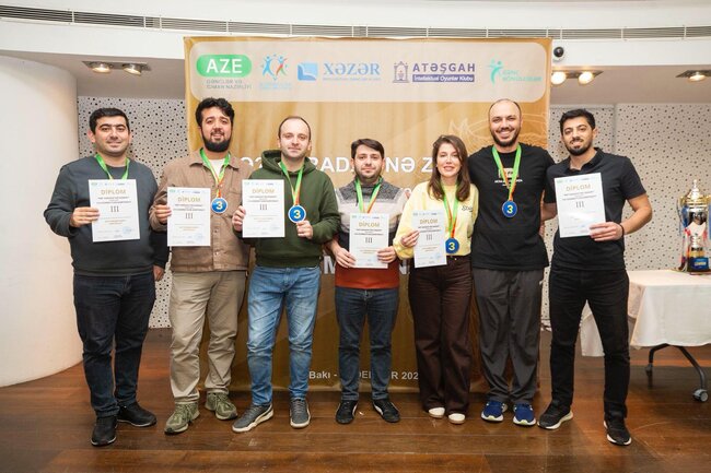 "Nə? Harada? Nə zaman?" oyunu üzrə VIII Azərbaycan Çempionatı keçirilib