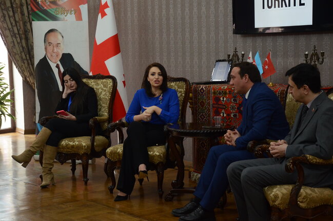 Tbilisidə Azərbaycan-Gürcüstan Gənclərinin I Qarabağ Forumu keçirilir - FOTOLAR