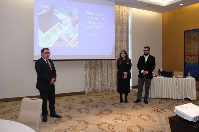 Medianın İnkişafı Agentliyinin növbəti təlimi keçirilib