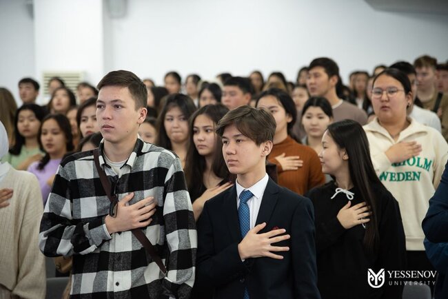 Aktau şəhərində Azərbaycan - Qazaxıstan gənclərinin həmrəylik forumu keçirilib - FOTOLAR