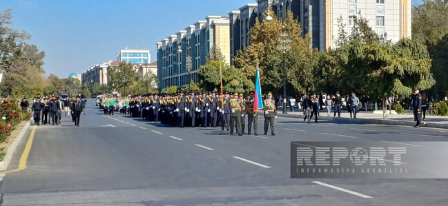 Naxçıvanda hərbi yürüş keçirilir - FOTO
