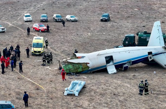 Qəzaya uğrayan AZAL təyyarəsi ilə bağlı yeni məlumat