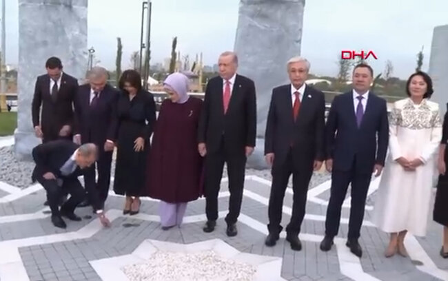 Ceyhun Bayramovdan nəzakətli addım - Video