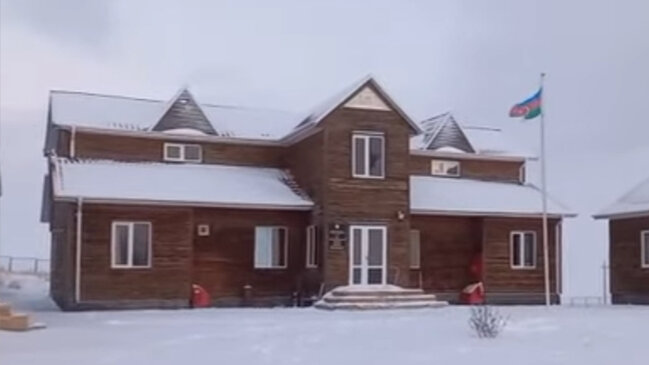 Qubaya 10 sm qar yağdı (VİDEO)