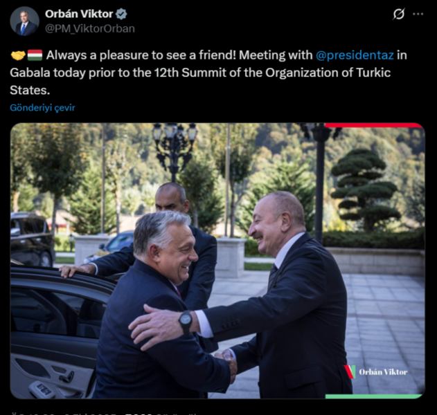 "Dost görmək həmişə xoşdur"