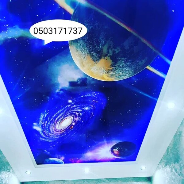 3D, 5D dartma tavan tavanlar, 5D divar kağızları - FOTOLAR