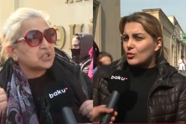 Bakıda tibb işçiləri etiraza qalxdı - VİDEO