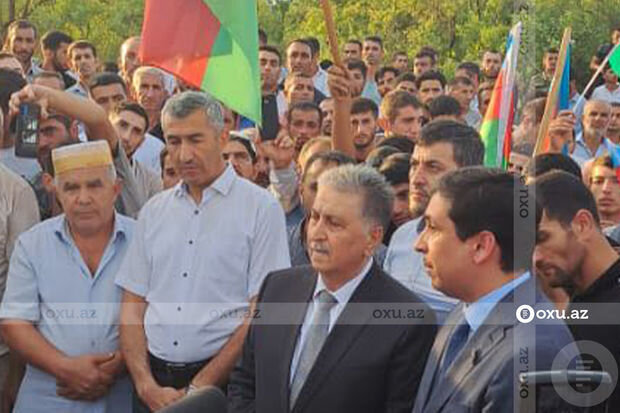 Xaqan Qurbanov Ağdaş rayonunda dəfn edilib - FOTO