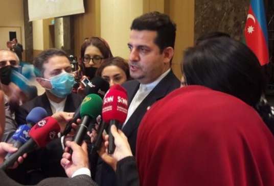 İranın Müqəddəs Müdafiə Həftəsi Bakıda qeyd olundu - FOTOLAR
