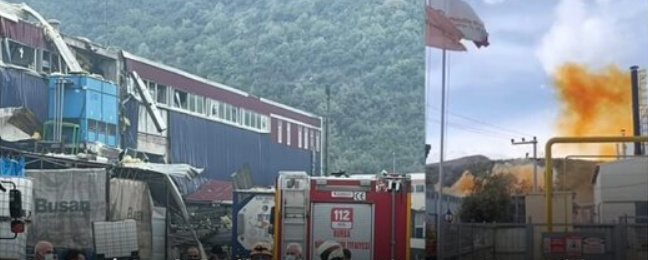 Kimyəvi fabrikdə PARTLAYIŞ: ölən və yaralananlar var