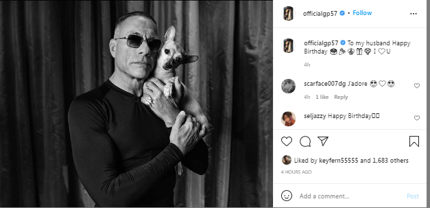 Azərbaycanlı gəlini olan və 5 dəfə evlənən Van Dammın ailəsində XOŞ GÜN - FOTO