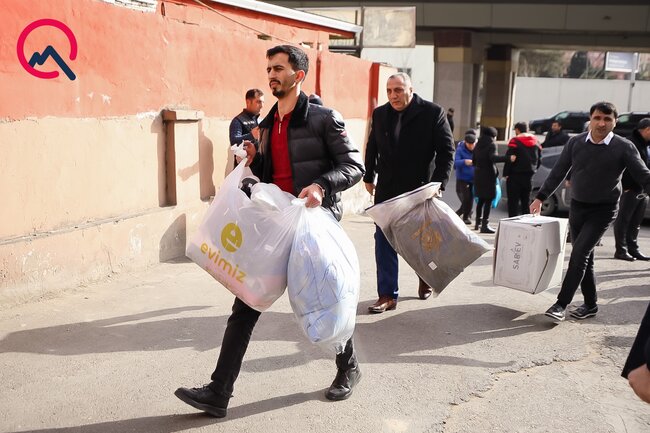 Yorğan gətirən kim, yemək gətirən kim... - FOTOLAR