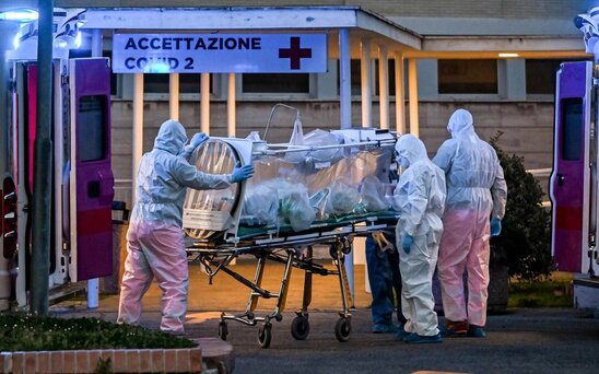 Koronavirus səbəbilə İtaliyada ölümlərin sayı 18% artıb