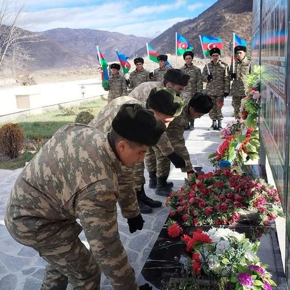 Azərbaycan Ordusunun Kəlbəcərdə yerləşən bölmələrindən birində şəhər günü qeyd edilib - FOTO