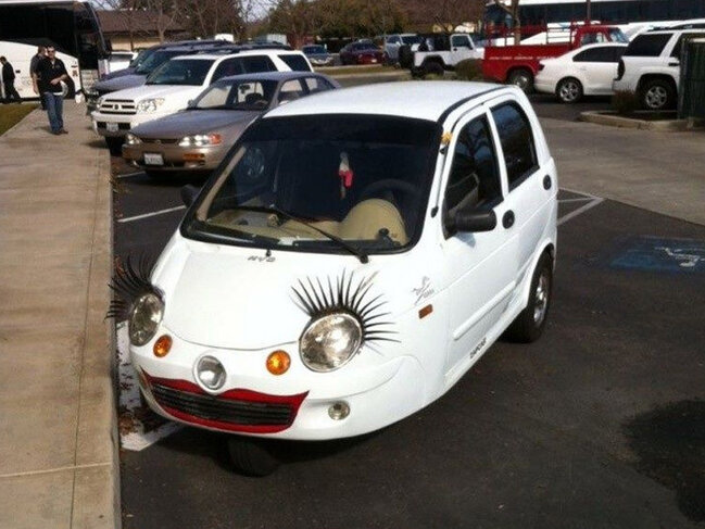 Sükan arxasında qadın olduqda-FOTO