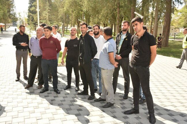 Həftənin ilk "Açıq mikrofon" aksiyası Xaçmazda baş tutdu