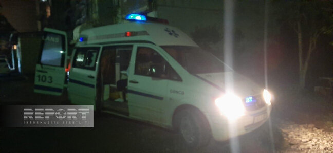 Gəncədə kirayə evdə yaşayan qadın özünü binadan atıb - FOTO