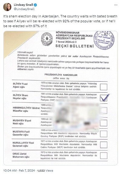 Xankəndidə səsvermə - davam edən anti-Azərbaycan çıxışlar