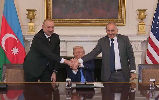 Və sülh anı... - Tarixi sənəd imzalandı+Foto + Video