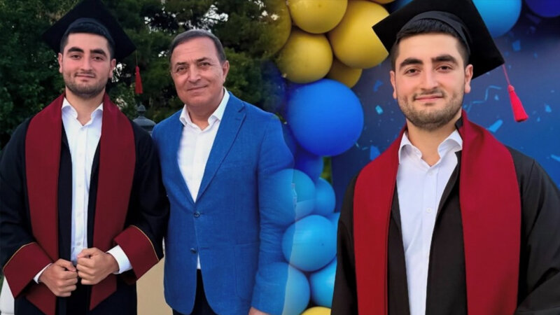 Mənsum İbrahimovun oğlu məzun oldu (FOTO)