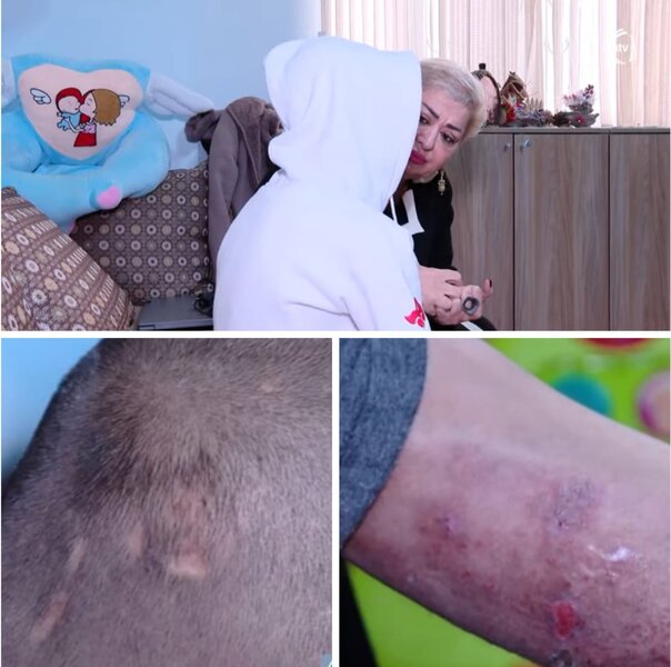 Valideyn amansızlığının təzahürü! Uşaq ailəsinə qaytarılmamaq üçün polislərə yalvarıb - VİDEO