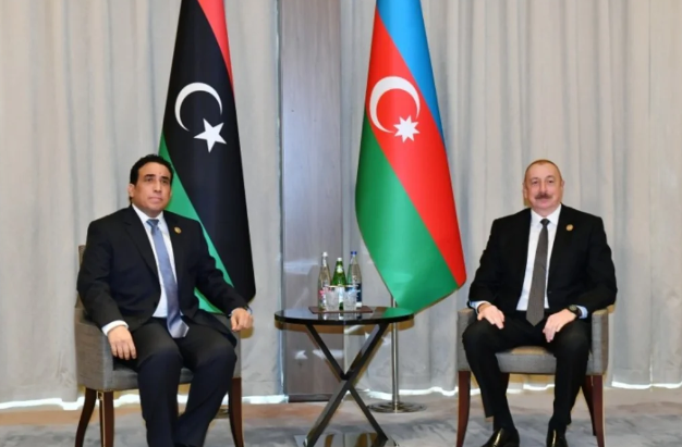 Liviya Prezident Şurasının sədri Məhəmməd Yunis Əl-Mənfi İlham Əliyevə zəng edib