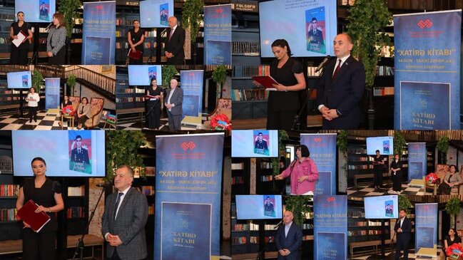 Şəhid baş leytenant Vüsal Babayevin xatirəsinə həsr olunan kitabının təqdimatı keçirildi