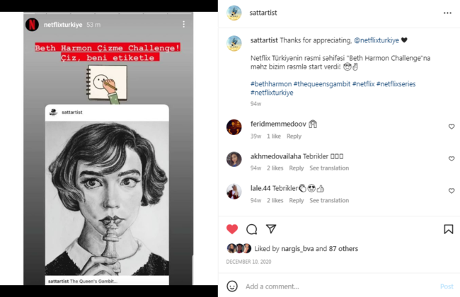Azərbaycanlı bu qızın əl işləri hər kəsi heyran edir - Hətta "Netflix"i də - FOTOLAR