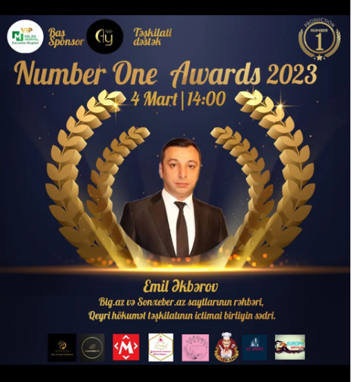 Məşhurların iştirakı ilə "Number one awards" mükafatlandırma tədbiri keçirildi - FOTO-VİDEO