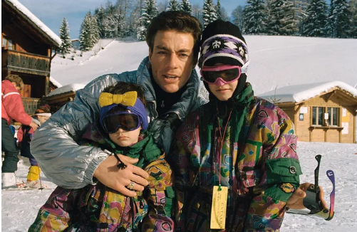 Azərbaycanlı gəlini olan və 5 dəfə evlənən Van Dammın ailəsində XOŞ GÜN - FOTO