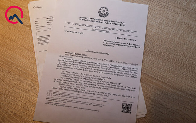 "Səhər dedilər 11000 ödəməlisiniz, axşam anamın ölüm xəbəri gəldi"