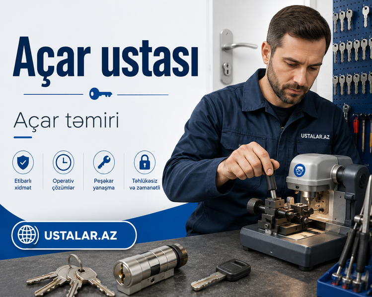 Çilingər xidmətində ən çox görülən təmir işləri hansılardı?