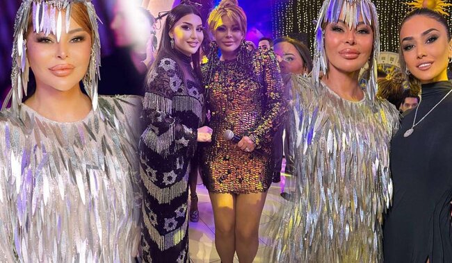 Aygün Kazımovanın dəbdəbəli ad günündən FOTOLAR