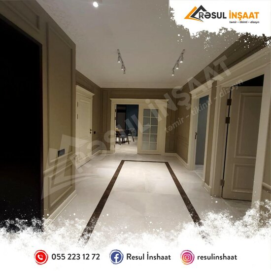 Rəsul İnşaat təmir-tikinti şirkəti sizlərə təqdim edir!