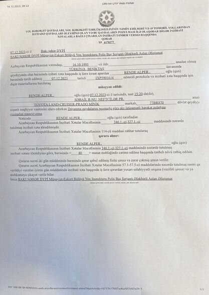 Bakıya gələn türk blogerin rüşvət iddiaları ilə bağlı açıqlama - Video