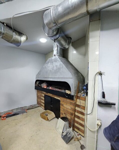 Təmir gedə-gedə kabab bişirdilər - Sahibi cəzalandırıldı - Fotolar