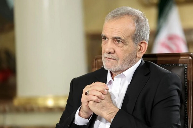 Pezeşkian Çinin peyk görüntülərindən istifadə olunması iddialarına münasibət bildirib