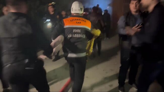 Yanğından çıxarılan körpə... - Son vəziyyət+Fotolar