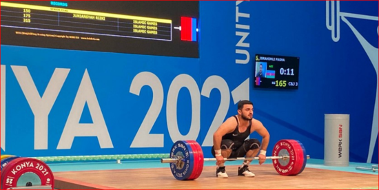 İslamiada: Azərbaycan ağırlıqqaldıranı 4-cü olub