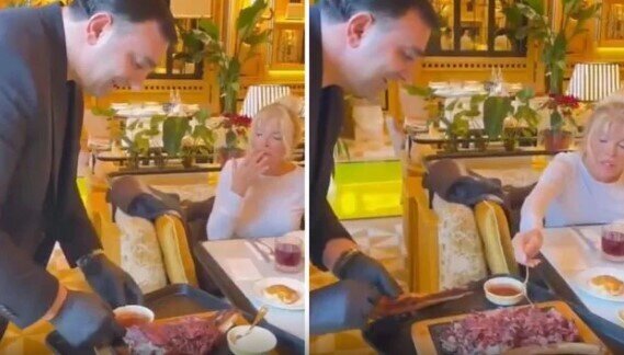 Ajda Pekkanın lüks restoran hesabı gündəm oldu - VİDEO