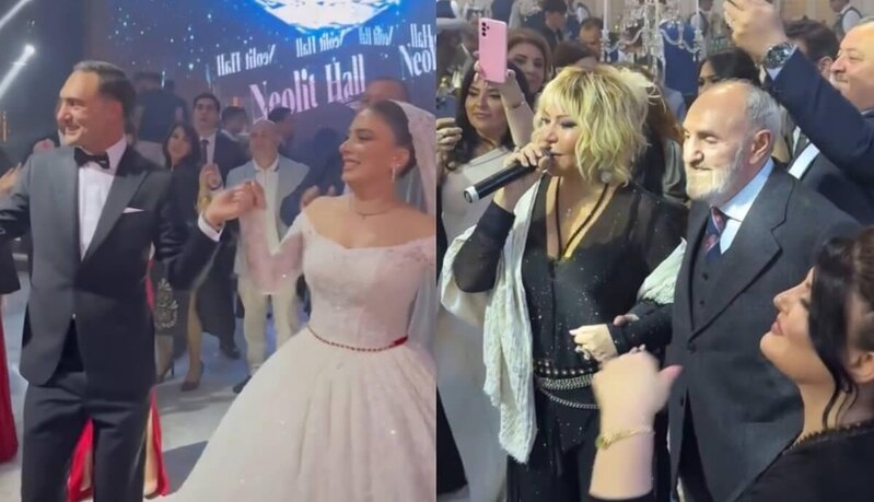 Akif İslamzadənin oğlunun toyu oldu (VİDEO)