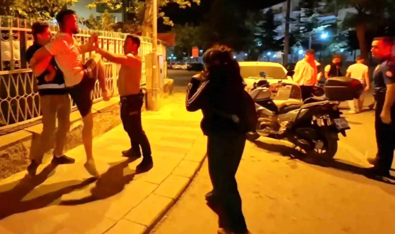 Sevgilisindən qaçmaq üçün körpüdən özünü atmaq istədi – Polis müdaxilə etdi