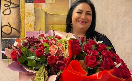Almaz Ələsgərova 55 yaşını qeyd etdi - FOTOLAR