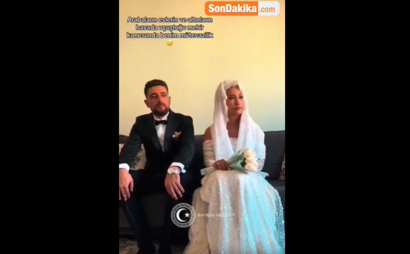 Dini nikahda hədiyyə mübahisəsi: Gəlin bəydən 10 qram qızıl istədi, imam etiraz etdi - VİDEO