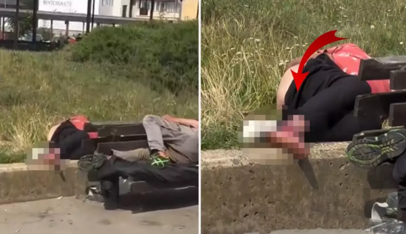 Praqada çəkilən görüntü müzakirə yaratdı: "Budur Avropanın bizə göstərilməyən üzü" - VİDEO